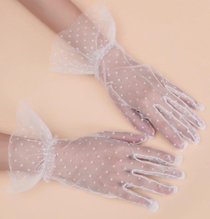 Papoopy Women Gloves for for Wedding, Tea Party, Cosplay, Costume - Image 5